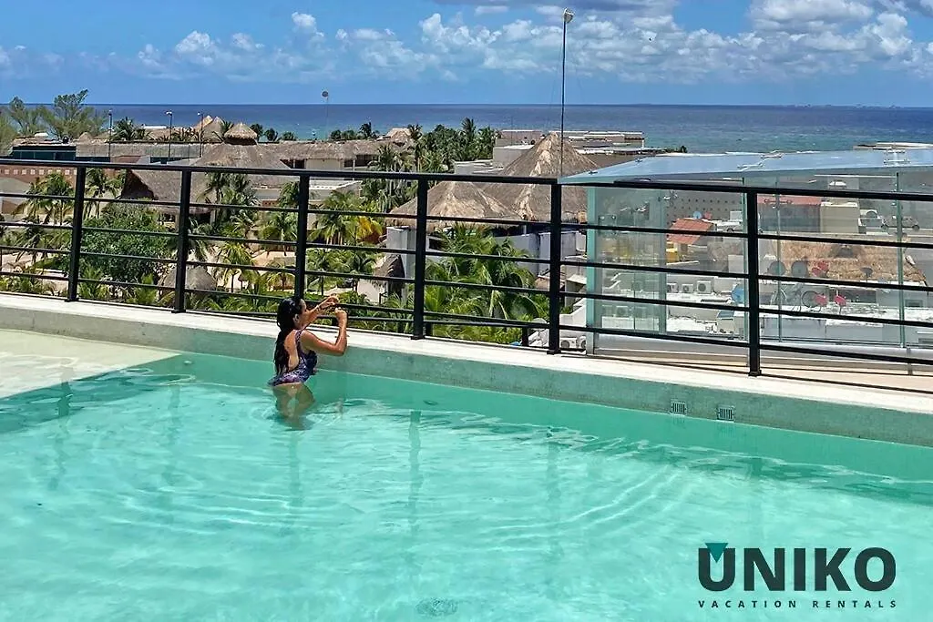 Apartmán 1 Block To The Beach 2Br 6Pax Rooftop Pool King Bed Playa del Carmen