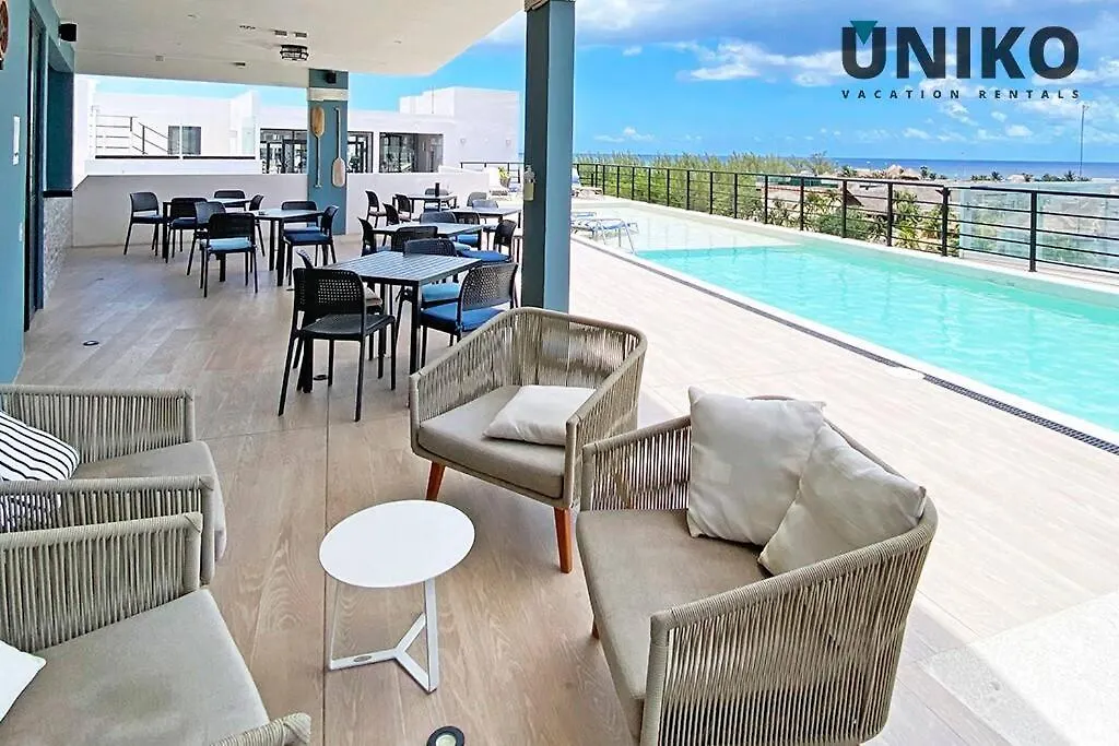 1 Block To The Beach 2Br 6Pax Rooftop Pool King Bed Playa del Carmen Apartmán
